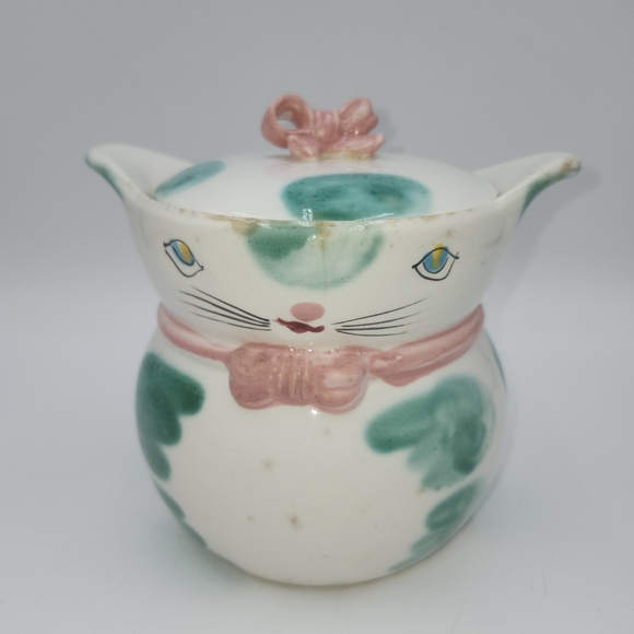 Rare Vintage Lipper Mann Ceramic Cookie Biscuit Jar Anthropomorphic canister - Picture 4 of 16